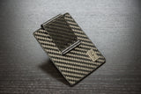 Carbon Fiber Minimalist Wallet with detachable CF Money Clip