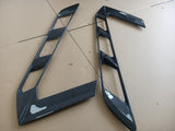Chevy Corvette C8 Bespoke Carbon Fiber Hatch Vents Trim (pair)