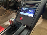 NSX 100% Carbon Fiber LHD Double Din Center Dash Panel made from Scratch (1991-2005 NSX) Ashtray Delete