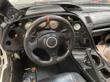 Toyota MKIV Supra Carbon Fiber Flat Bottom Steering Wheel
