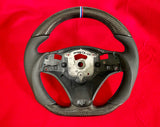 BMW Carbon Fiber Flat Bottom E9x M3 Steering Wheel (fits 2008-2013)