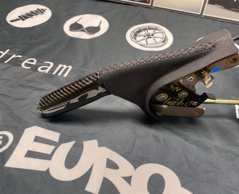 NSX E-brake Handle in Carbon fiber or Leather
