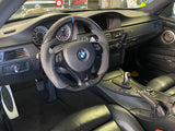 BMW Carbon Fiber Flat Bottom E9x M3 Steering Wheel (fits 2008-2013)