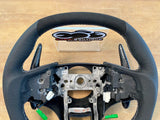 2017-2022 NC1 NSX Upgraded Carbon Fiber Steering Wheel with Alcantara / Napa Leather
