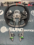 2017-2022 NC1 NSX Upgraded Carbon Fiber Steering Wheel with Alcantara / Napa Leather