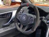 2017-2022 NC1 NSX Upgraded Carbon Fiber Steering Wheel with Alcantara / Napa Leather