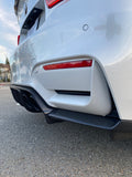 BMW KLASS Carbon BMW F8x M3 M4 CF 3-piece Rear Diffuser