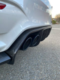 BMW KLASS Carbon BMW F8x M3 M4 CF 3-piece Rear Diffuser