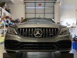Mercedes C63 AMG Carbon Fiber Front Lip
