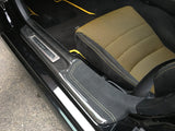 s2000 Custom Carbon Fiber, Alcantara, Leather Door Sill Guards