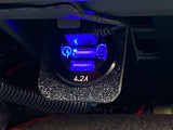 USB Dual AUX with cover