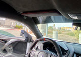 2017-2022 NC1 NSX Bespoke Sun Visors in Premium Grade Alcantara with Contrast Stitching