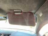 2017-2022 NC1 NSX Bespoke Sun Visors in Premium Grade Alcantara with Contrast Stitching
