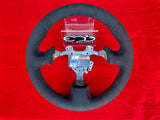 s2000 Flat Bottom Sport Leather / Alcantara Steering Wheel