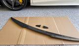 Ferrari 458 Carbon Fiber High Kick Rear Trunk Lip Spoiler