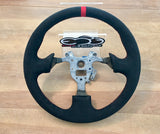 s2000 Flat Bottom Sport Leather / Alcantara Steering Wheel