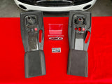 s2000 Carbon Fiber AP2 console Sliding Door and Hazard Trim pieces #1, #2