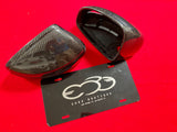 1st Gen Audi R8 Carbon Fiber OEM Side Mirror Housings (pair)