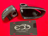 1st Gen Audi R8 Carbon Fiber OEM Side Mirror Housings (pair)