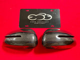 1st Gen Audi R8 Carbon Fiber OEM Side Mirror Housings (pair)