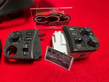 s2000 Carbon Fiber Audio Control / Temp Control Panels