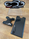s2000 Carbon Fiber AP2 console Sliding Door and Hazard Trim pieces #1, #2