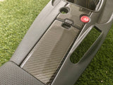 s2000 Carbon Fiber AP2 console Sliding Door and Hazard Trim pieces #1, #2