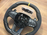 Dodge Challenger / Charger / HellCat Carbon Fiber Flat Bottom Premium Upgraded Steering Wheels