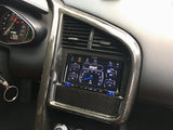 Audi R8 Carbon Fiber Double DIN Radio Custom Trim Bezel