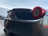 Ferrari 458 Carbon Fiber High Kick Rear Trunk Lip Spoiler