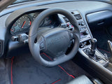 NSX OEM Flat Bottom Leather / Alcantara Steering Wheel (1991-2005 NSX)