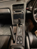 NSX 100% Carbon Fiber RHD Double Din Center Dash Panel made from Scratch (1991-2005 NSX) Ashtray Delete