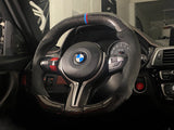 BMW Carbon Fiber Flat Bottom F8x M2/M3/M4 Steering Wheel (fits 2015-2017)