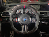 BMW Carbon Fiber Flat Bottom F8x M2/M3/M4 Steering Wheel (fits 2015-2017)