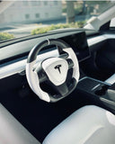 Tesla Model 3 Model Y  Bespoke Carbon Fiber Steering Wheel