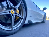 Ferrari 458 Carbon Fiber Side Aero Diffuser Extensions