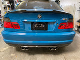 BMW KLASS Carbon Sharkfin e46 M3 CF Rear Diffuser