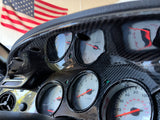 Toyota MKIV Supra Bespoke Center Upper Gauge Cluster Trim in Carbon Fiber