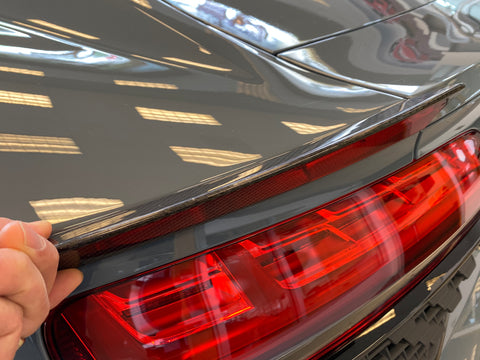 Audi R8 Gen2 COUPE Carbon Fiber 3-Piece Trunk Lip Spoiler