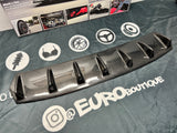 Carbon Fiber 7-fin Rear Custom Diffuser