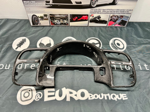 s2000 Carbon Fiber Gauge Cluster Surround Bezel