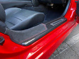 s2000 Custom Carbon Fiber, Alcantara, Leather Door Sill Guards