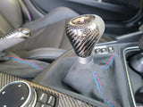 BMW F8x M2/M3/M4 Carbon Fiber Shift Knob + Alcantara Shift Boot