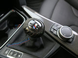 BMW F8x M2/M3/M4 Carbon Fiber Shift Knob + Alcantara Shift Boot