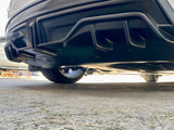 Tesla Model Y Rear Diffuser in Black Plastic Finish
