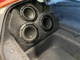 Honda S2000 Custom Fiberglass Triple 6" Subwoofer Box for Driver Side