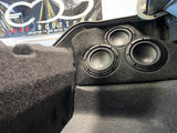 Honda S2000 Custom Fiberglass Triple 6" Subwoofer Box for Driver Side