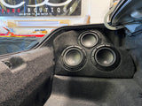 Honda S2000 Custom Fiberglass Triple 6" Subwoofer Box for Driver Side