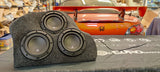 Honda S2000 Custom Fiberglass Triple 6" Subwoofer Box for Driver Side
