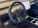 Tesla Model 3 Model Y  Bespoke Carbon Fiber Steering Wheel